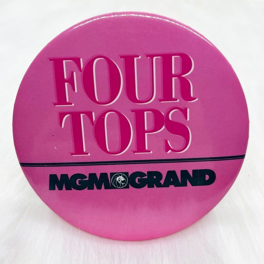 🔮 5/$25 Vintage Four Tops at the‎ MGM Grand Pin